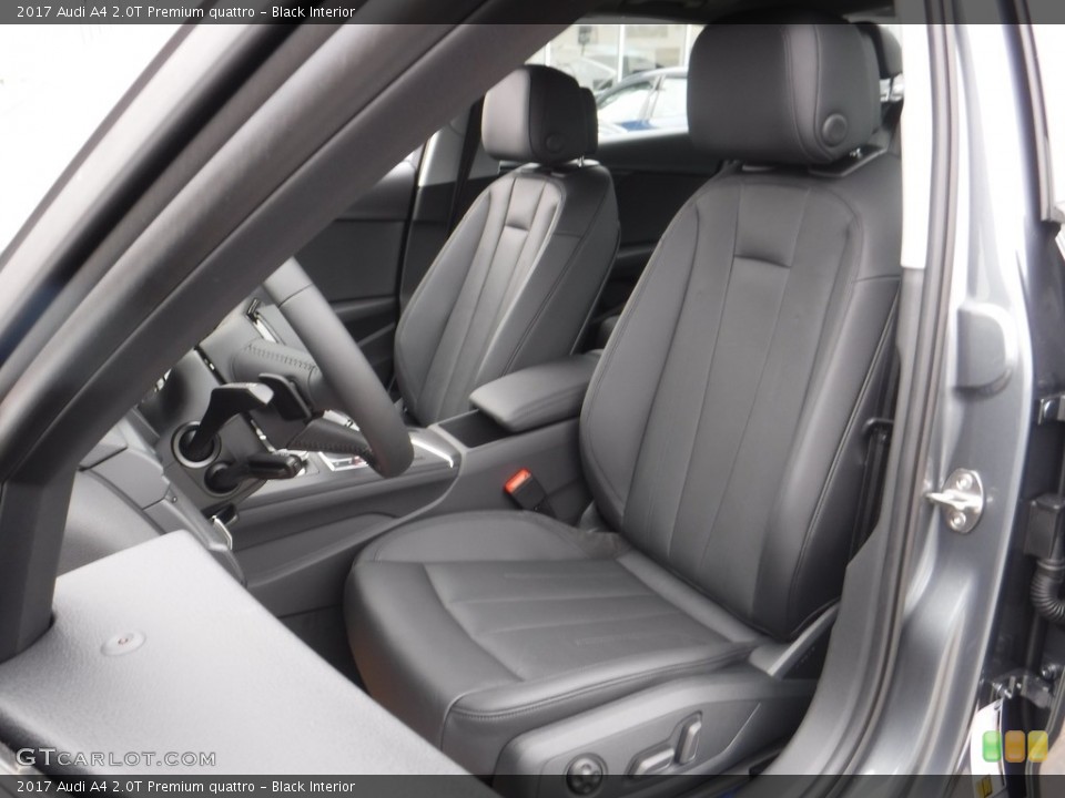 Black Interior Photo for the 2017 Audi A4 2.0T Premium quattro #117198724