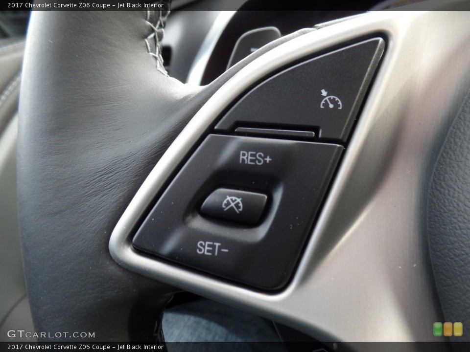 Jet Black Interior Controls for the 2017 Chevrolet Corvette Z06 Coupe #117198751