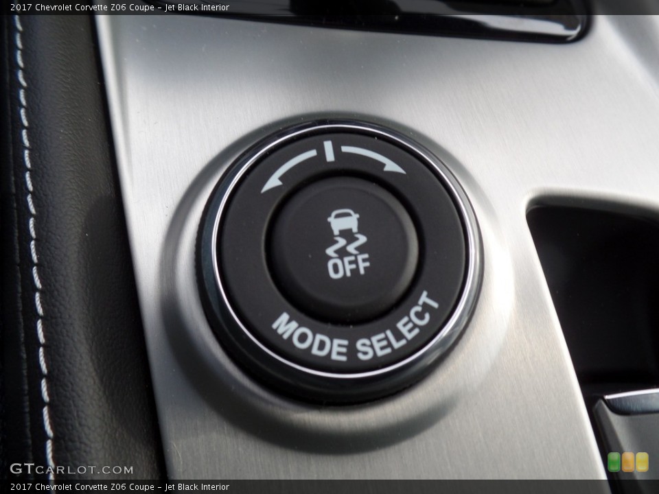 Jet Black Interior Controls for the 2017 Chevrolet Corvette Z06 Coupe #117198842