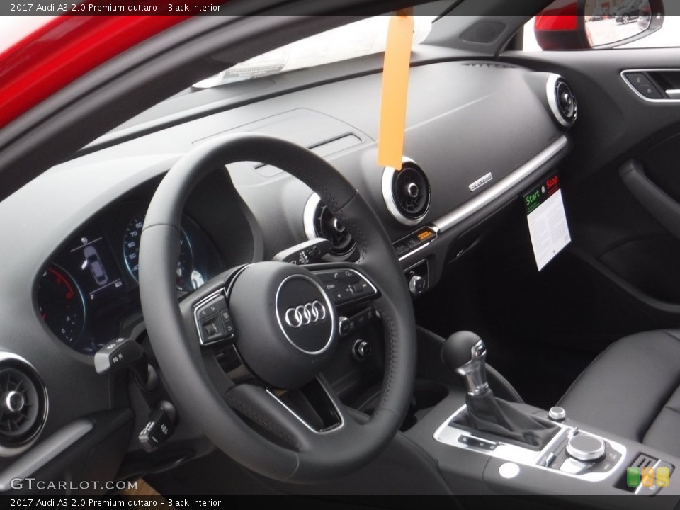 Black Interior Dashboard for the 2017 Audi A3 2.0 Premium quttaro #117198976