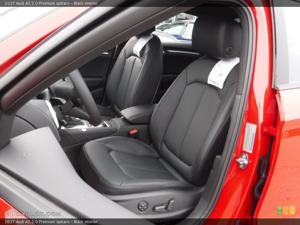 Black Interior Front Seat for the 2017 Audi A3 2.0 Premium quttaro #117198988
