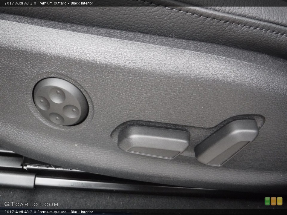 Black Interior Controls for the 2017 Audi A3 2.0 Premium quttaro #117198994