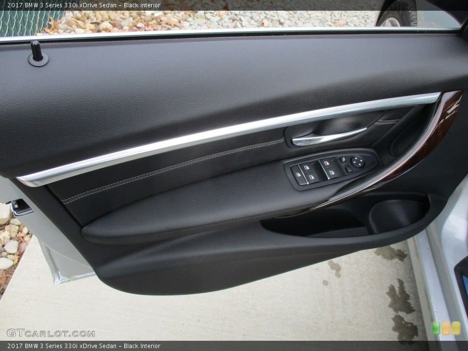 Black Interior Door Panel for the 2017 BMW 3 Series 330i xDrive Sedan #117201293