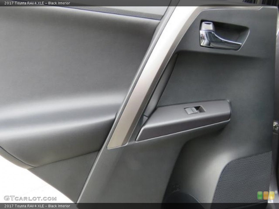 Black Interior Door Panel for the 2017 Toyota RAV4 XLE #117202226
