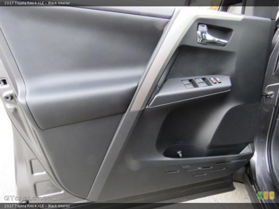 Black Interior Door Panel for the 2017 Toyota RAV4 XLE #117202262