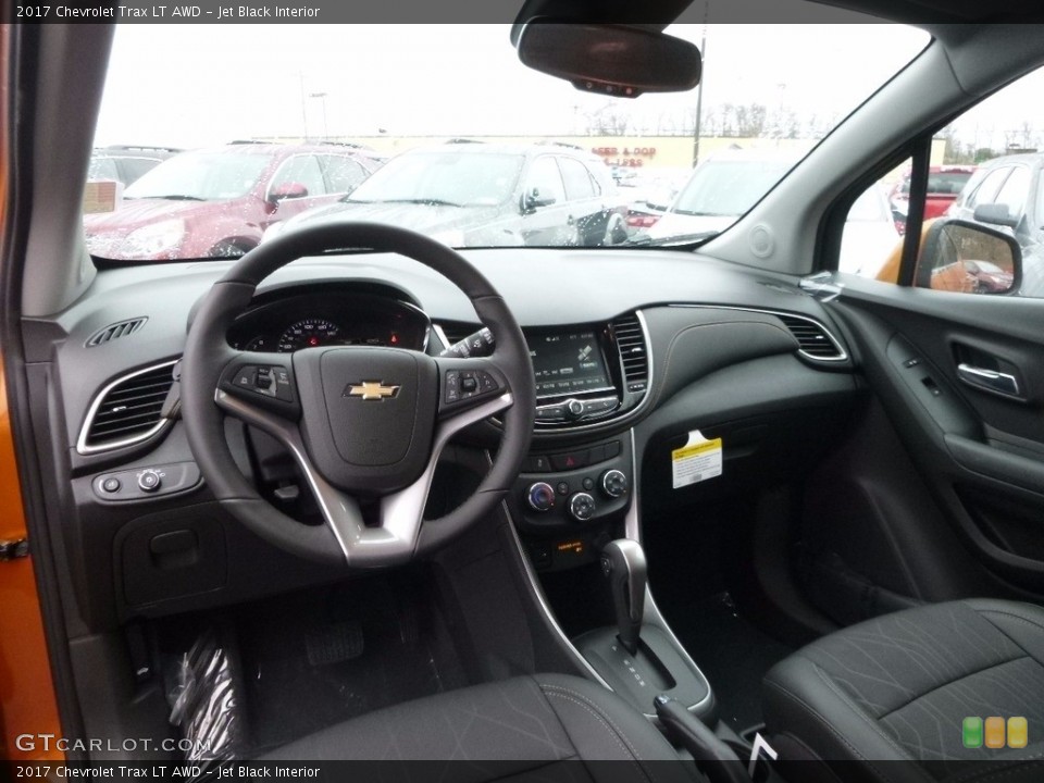 Jet Black 2017 Chevrolet Trax Interiors