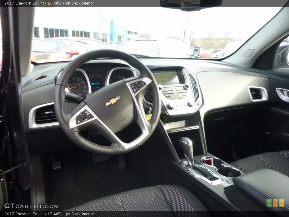 Jet Black Interior Dashboard for the 2017 Chevrolet Equinox LT AWD #117212980