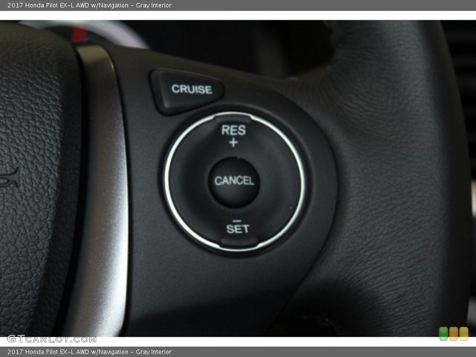 Gray Interior Controls for the 2017 Honda Pilot EX-L AWD w/Navigation #117216189