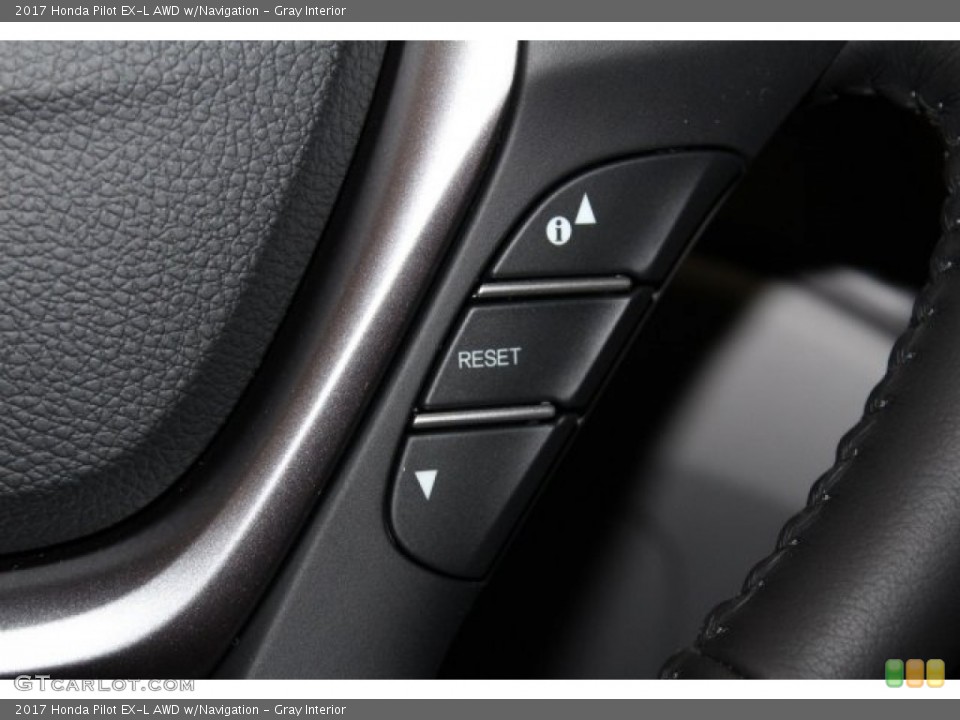 Gray Interior Controls for the 2017 Honda Pilot EX-L AWD w/Navigation #117216231