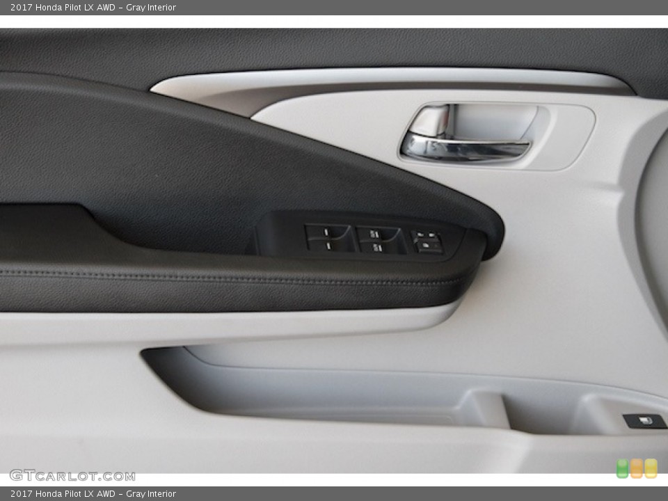 Gray Interior Door Panel for the 2017 Honda Pilot LX AWD #117222177