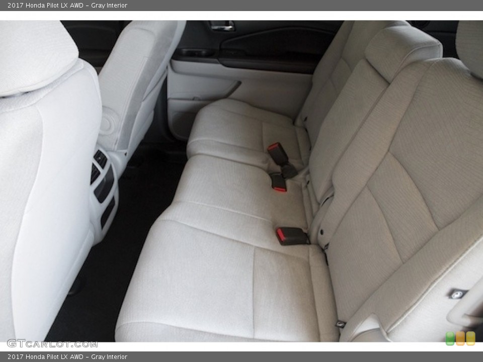 Gray Interior Rear Seat for the 2017 Honda Pilot LX AWD #117222273