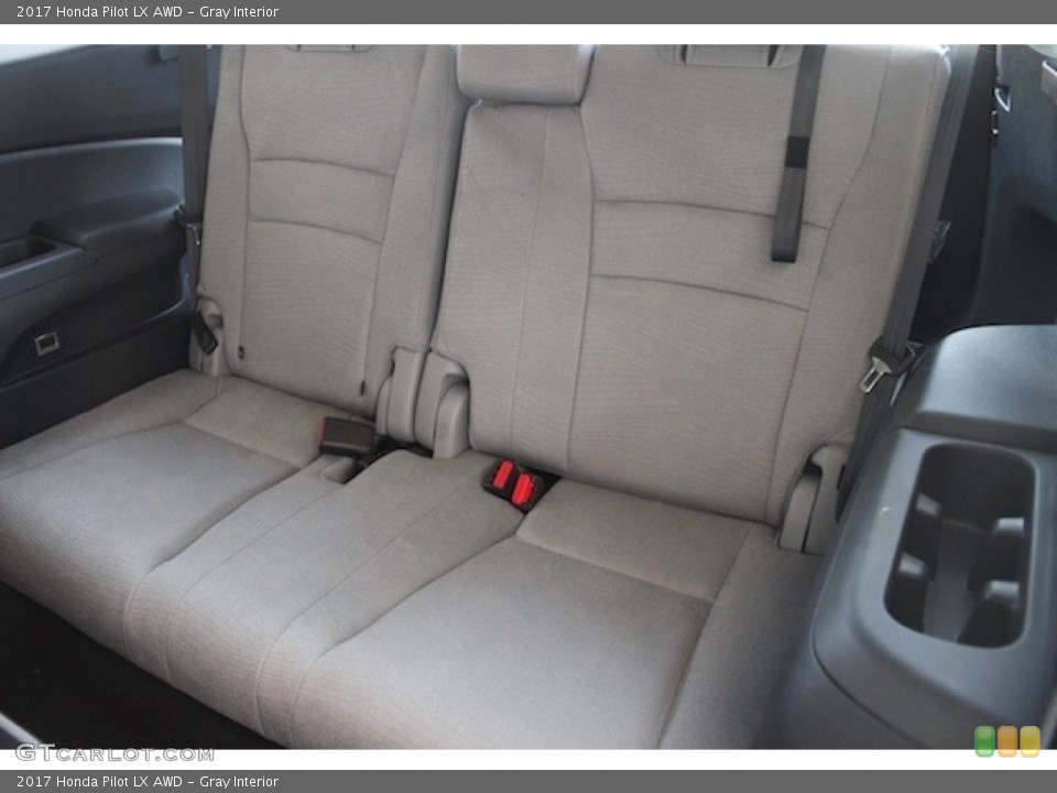 Gray Interior Rear Seat for the 2017 Honda Pilot LX AWD #117222294