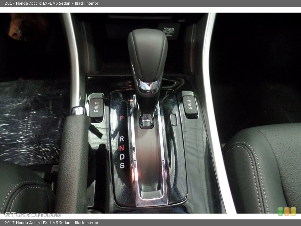 Black Interior Transmission for the 2017 Honda Accord EX-L V6 Sedan #117225799