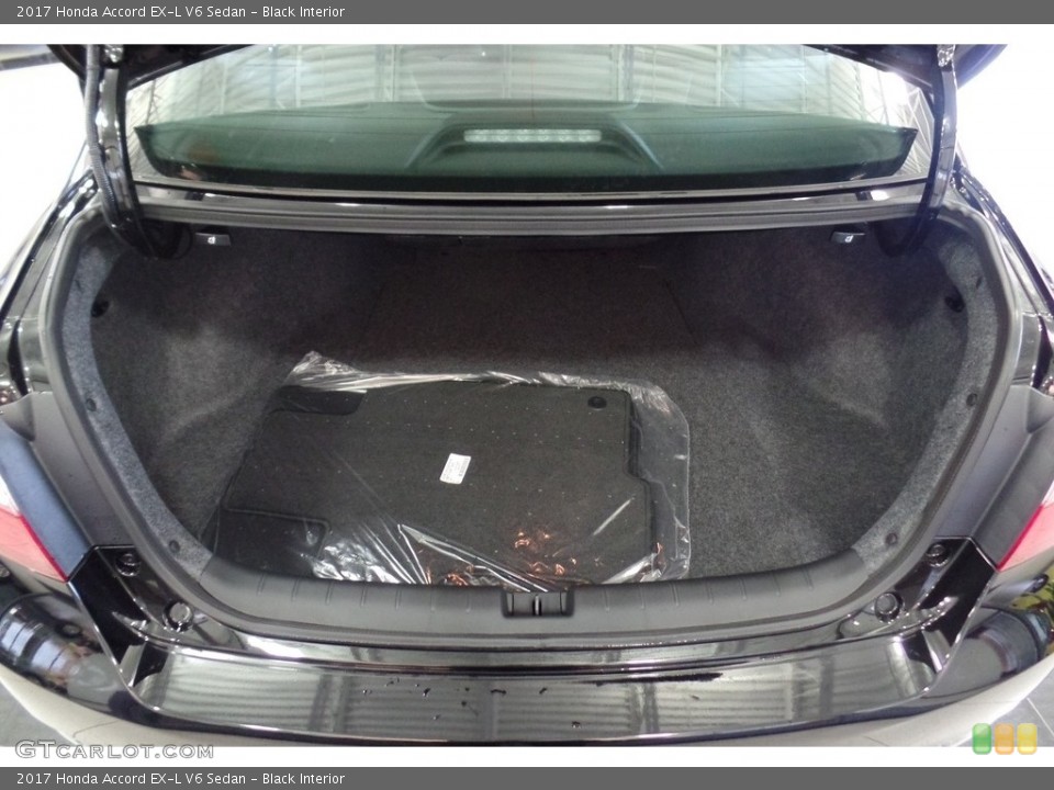Black Interior Trunk for the 2017 Honda Accord EX-L V6 Sedan #117225823