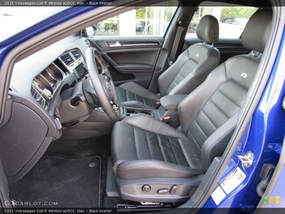 Black Interior Photo for the 2015 Volkswagen Golf R 4Motion w/DCC. Nav. #117226462