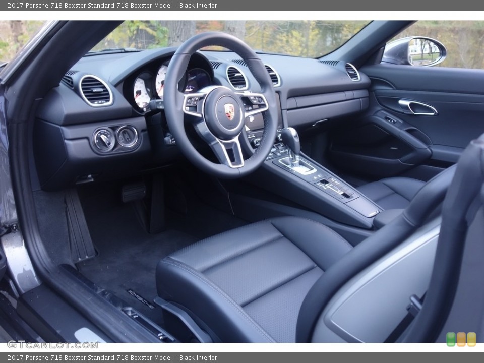 Black Interior Photo for the 2017 Porsche 718 Boxster  #117227677