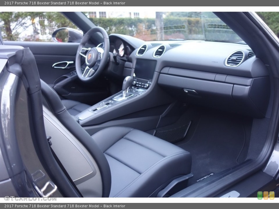 Black Interior Dashboard for the 2017 Porsche 718 Boxster  #117227701