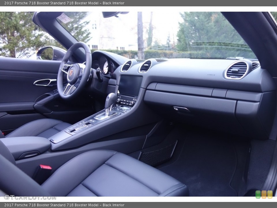 Black Interior Dashboard for the 2017 Porsche 718 Boxster  #117227707