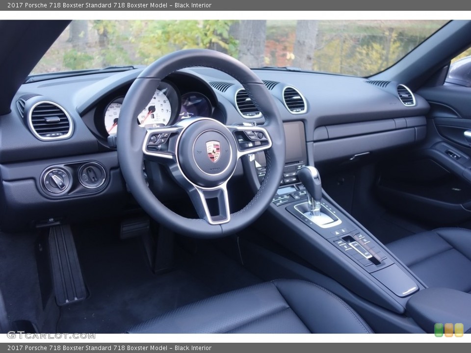 Black Interior Photo for the 2017 Porsche 718 Boxster  #117227725