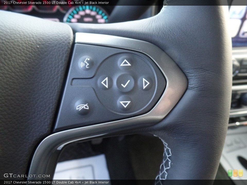 Jet Black Interior Controls for the 2017 Chevrolet Silverado 1500 LT Double Cab 4x4 #117231871