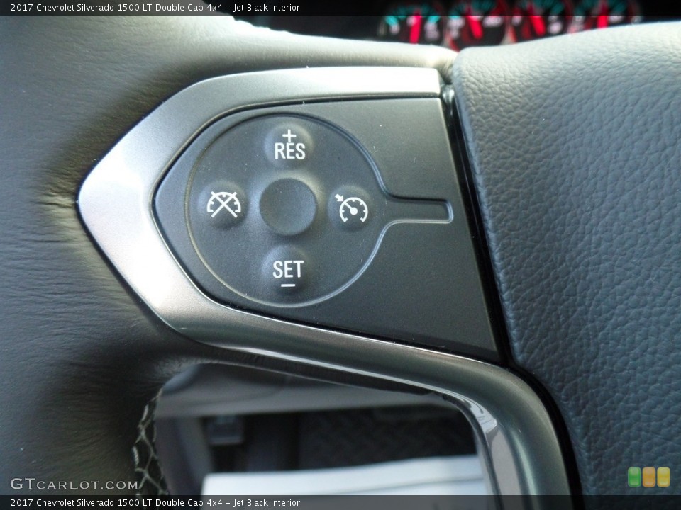 Jet Black Interior Controls for the 2017 Chevrolet Silverado 1500 LT Double Cab 4x4 #117231892