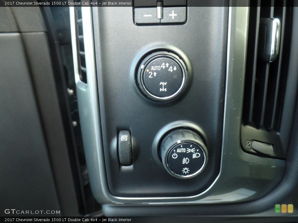 Jet Black Interior Controls for the 2017 Chevrolet Silverado 1500 LT Double Cab 4x4 #117231964