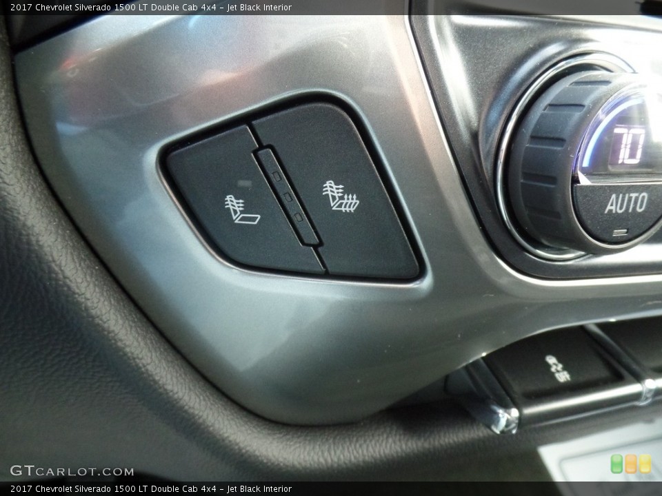 Jet Black Interior Controls for the 2017 Chevrolet Silverado 1500 LT Double Cab 4x4 #117232177