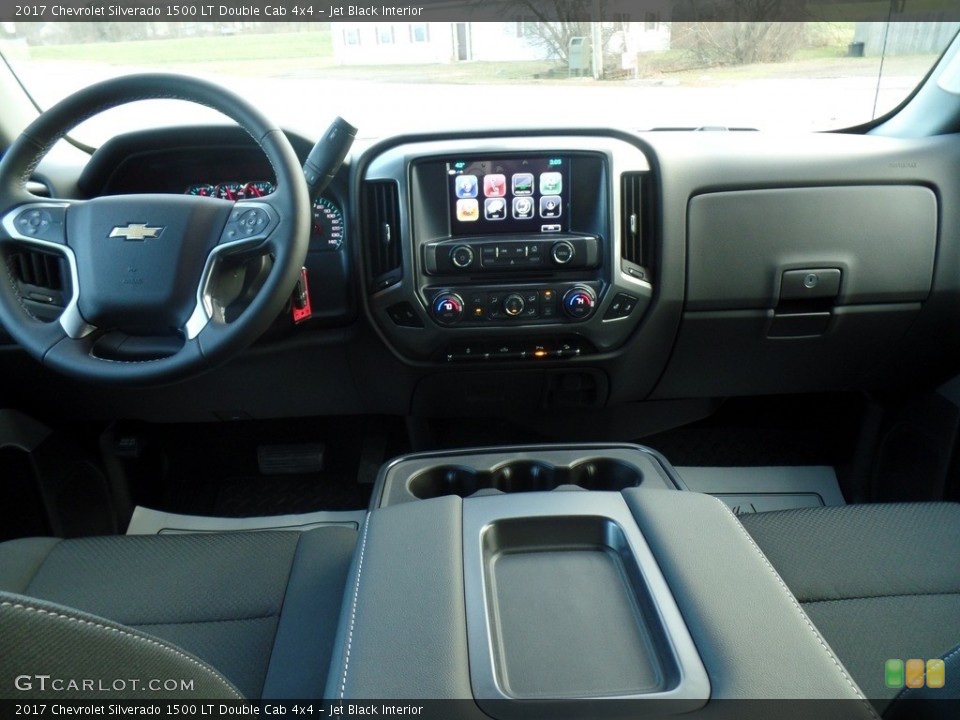 Jet Black Interior Dashboard for the 2017 Chevrolet Silverado 1500 LT Double Cab 4x4 #117232483