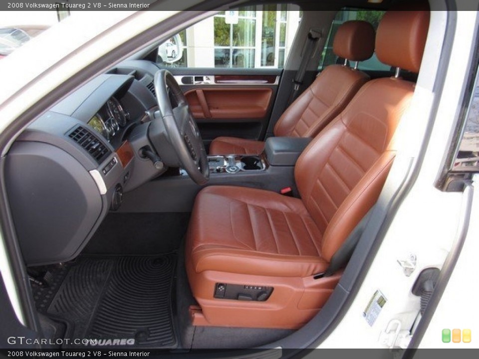Sienna Interior Photo for the 2008 Volkswagen Touareg 2 V8 #117232714