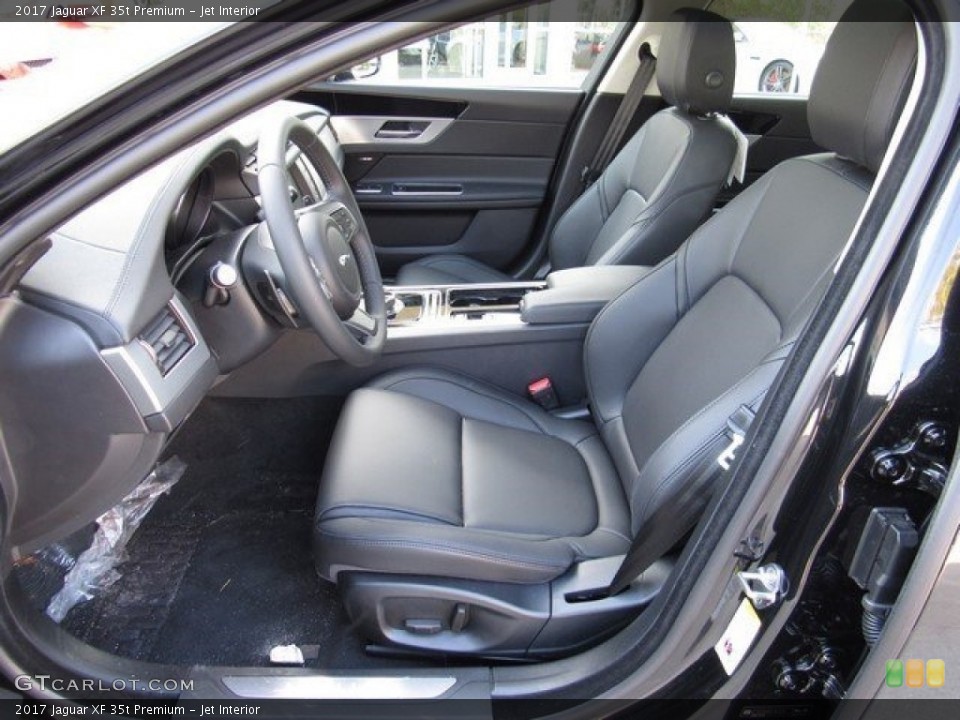 Jet Interior Photo for the 2017 Jaguar XF 35t Premium #117233434
