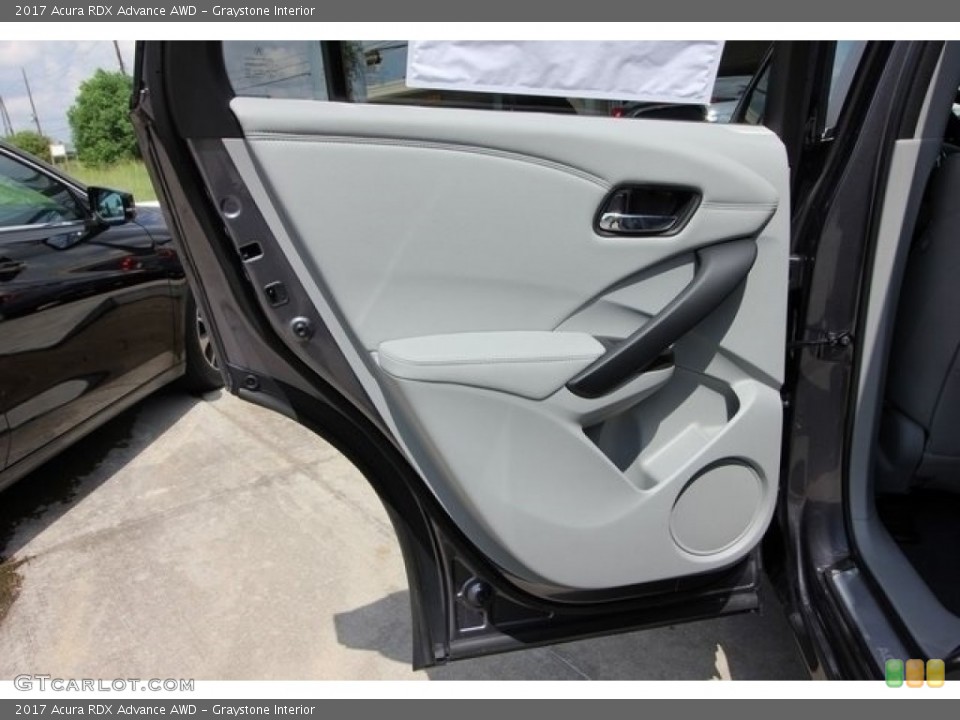 Graystone Interior Door Panel for the 2017 Acura RDX Advance AWD #117234607