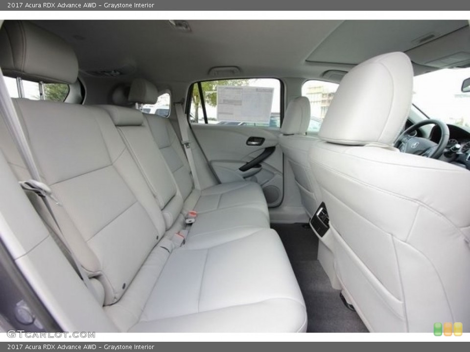Graystone Interior Rear Seat for the 2017 Acura RDX Advance AWD #117234694