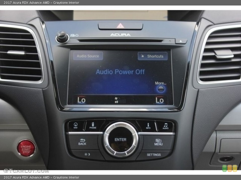Graystone Interior Controls for the 2017 Acura RDX Advance AWD #117234841