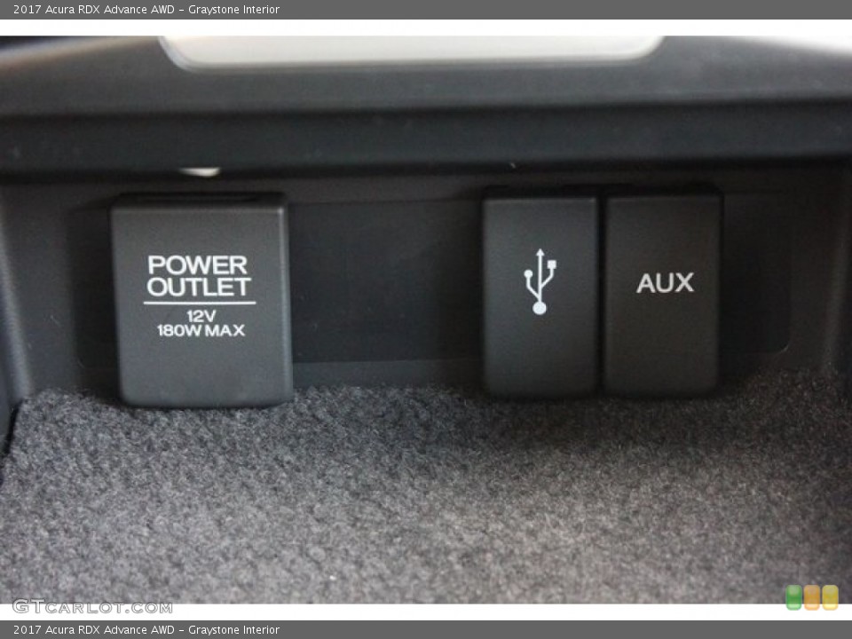 Graystone Interior Controls for the 2017 Acura RDX Advance AWD #117235106