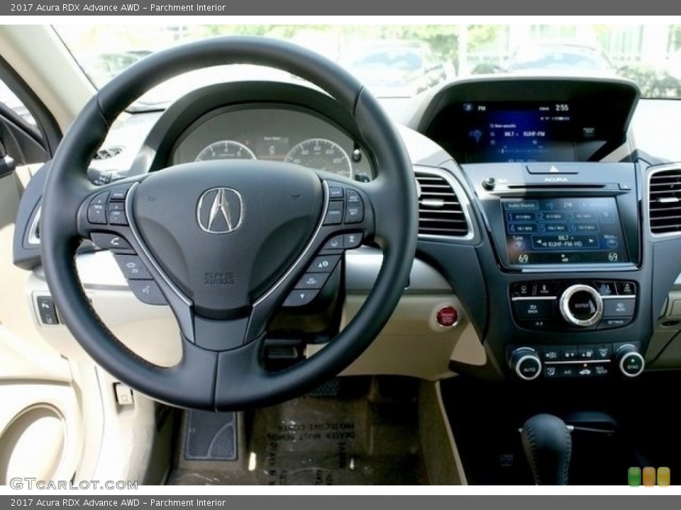 Parchment Interior Dashboard for the 2017 Acura RDX Advance AWD #117235318