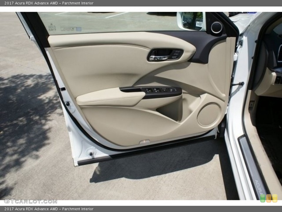 Parchment Interior Door Panel for the 2017 Acura RDX Advance AWD #117235417
