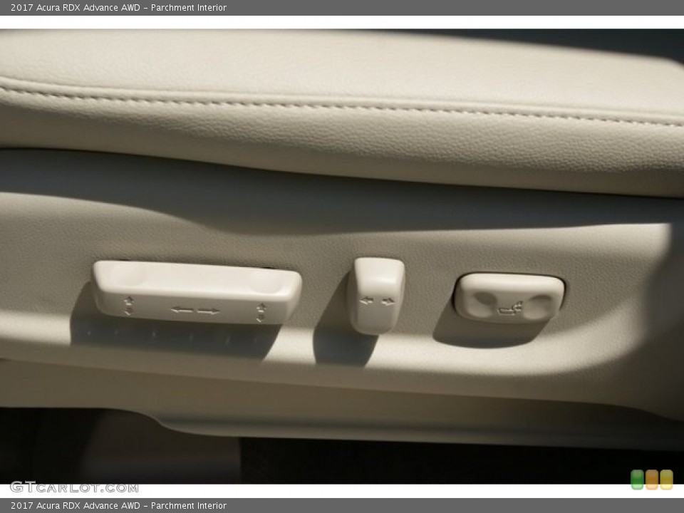 Parchment Interior Controls for the 2017 Acura RDX Advance AWD #117235702
