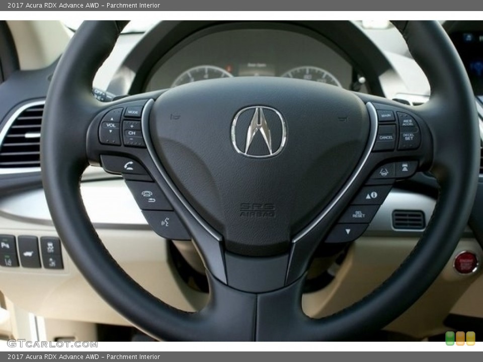 Parchment Interior Steering Wheel for the 2017 Acura RDX Advance AWD #117235726