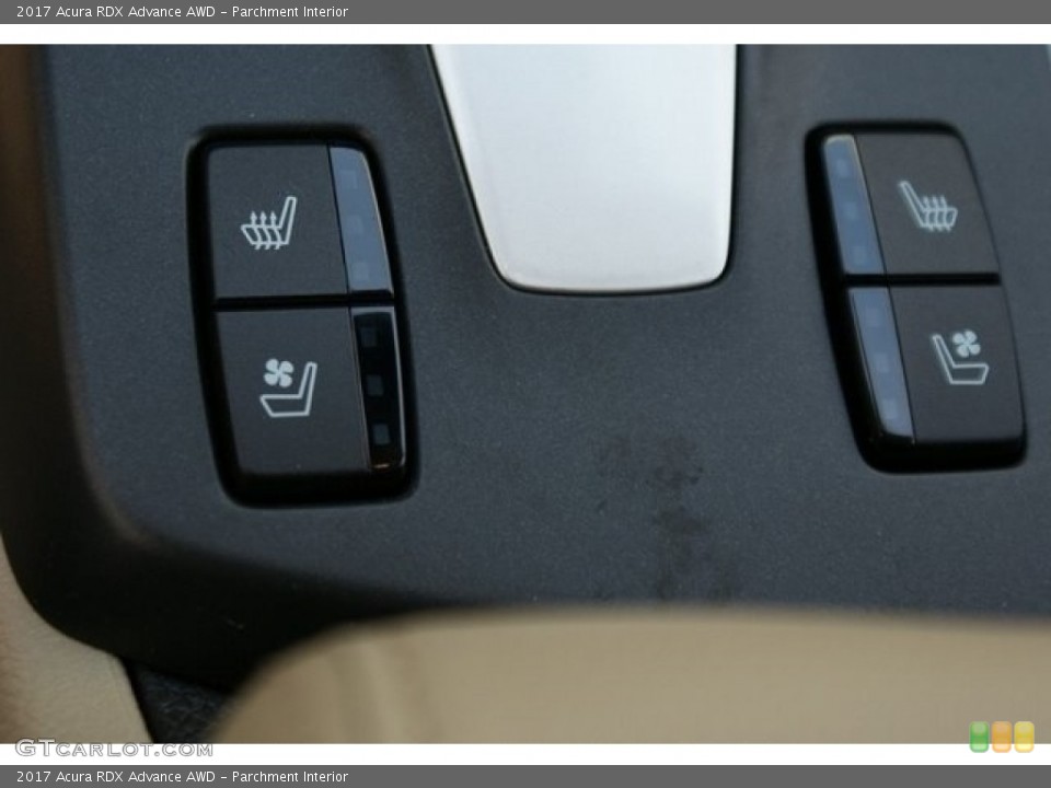 Parchment Interior Controls for the 2017 Acura RDX Advance AWD #117235924