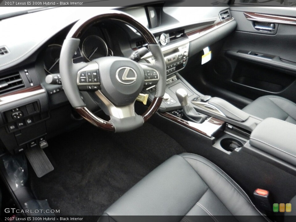 Black Interior Photo for the 2017 Lexus ES 300h Hybrid #117235963