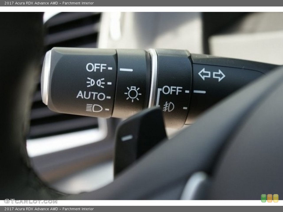Parchment Interior Controls for the 2017 Acura RDX Advance AWD #117235993
