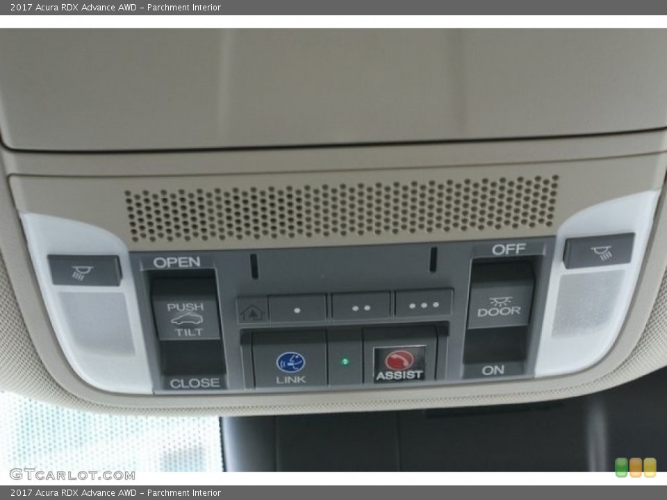 Parchment Interior Controls for the 2017 Acura RDX Advance AWD #117236050