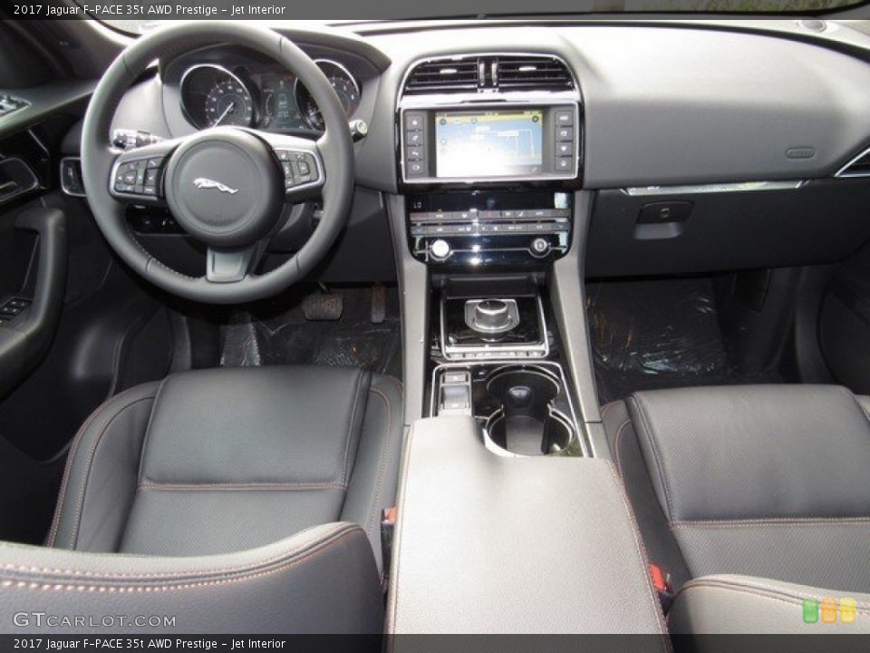 Jet Interior Dashboard for the 2017 Jaguar F-PACE 35t AWD Prestige #117236641