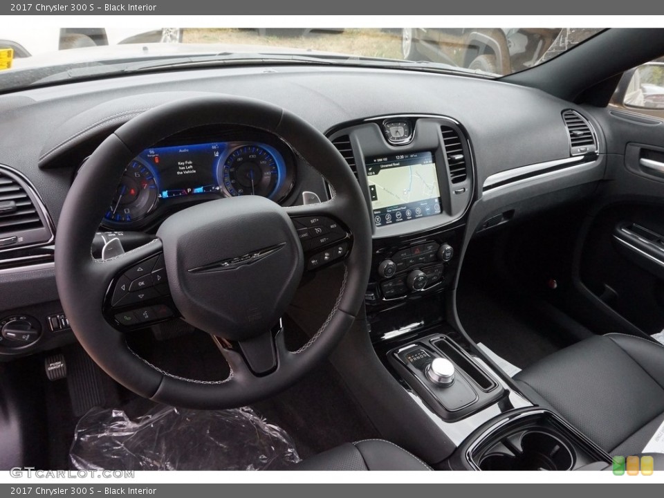 Black Interior Dashboard for the 2017 Chrysler 300 S #117236989