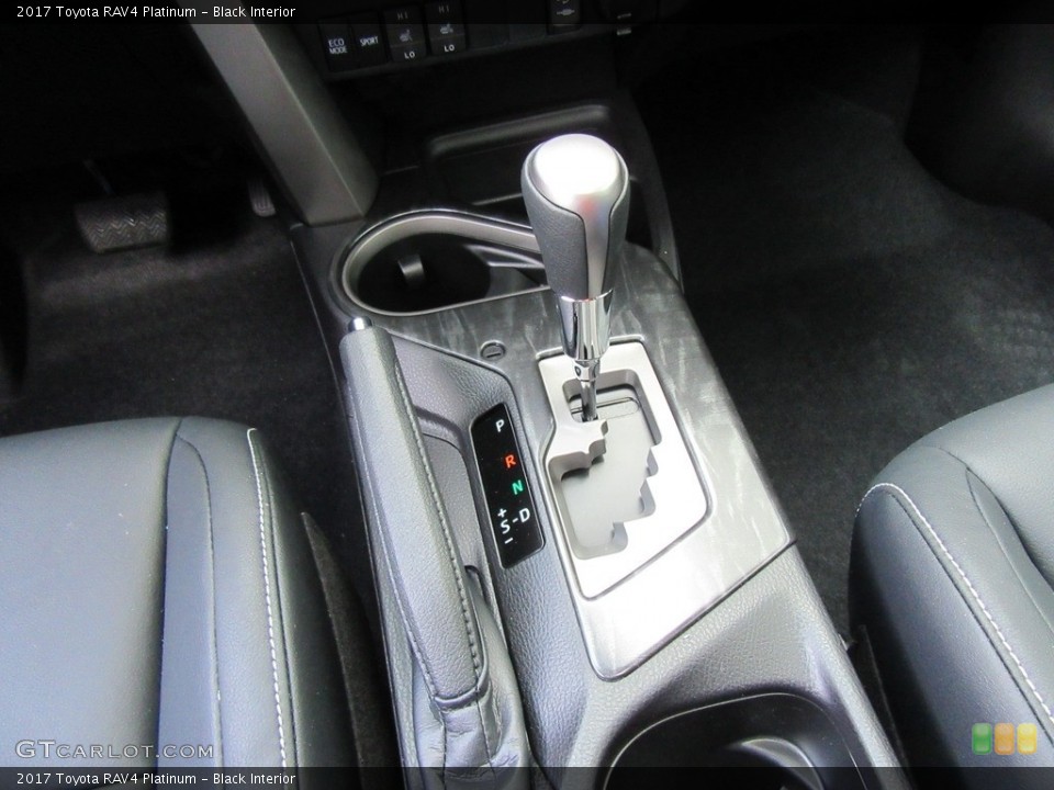 Black Interior Transmission for the 2017 Toyota RAV4 Platinum #117239350