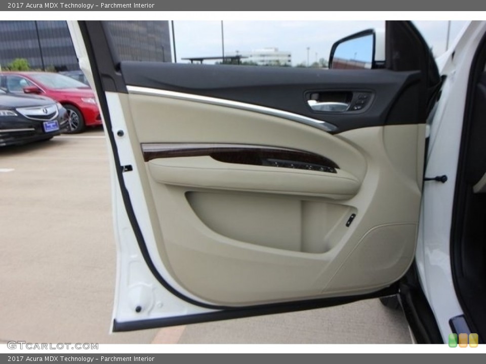Parchment Interior Door Panel for the 2017 Acura MDX Technology #117244357
