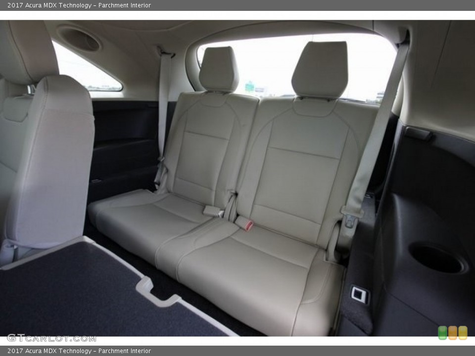 Parchment Interior Rear Seat for the 2017 Acura MDX Technology #117244435