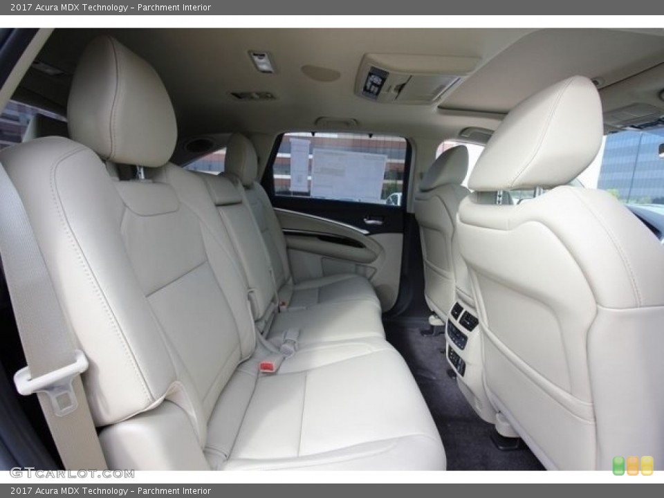 Parchment Interior Rear Seat for the 2017 Acura MDX Technology #117244483