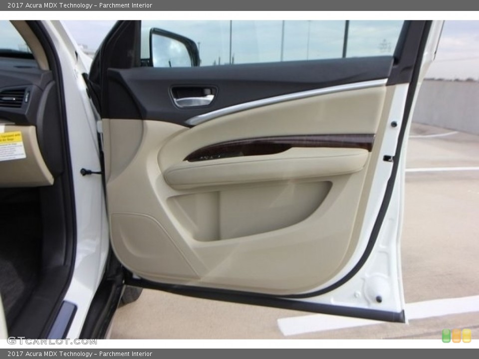 Parchment Interior Door Panel for the 2017 Acura MDX Technology #117244501