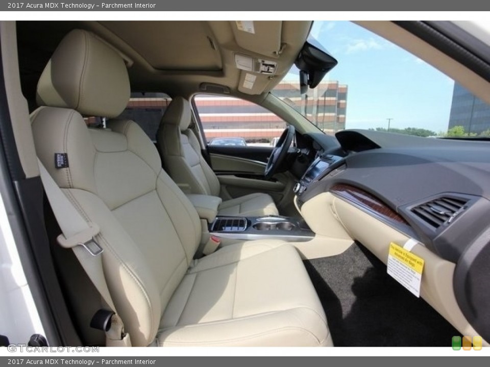 Parchment Interior Front Seat for the 2017 Acura MDX Technology #117244528